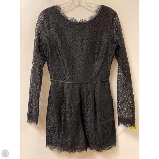 Romper By Anthropologie In Black, Size: S