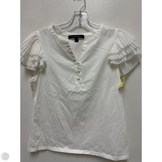 Top Short Sleeve By Marc New York In White, Size: S
