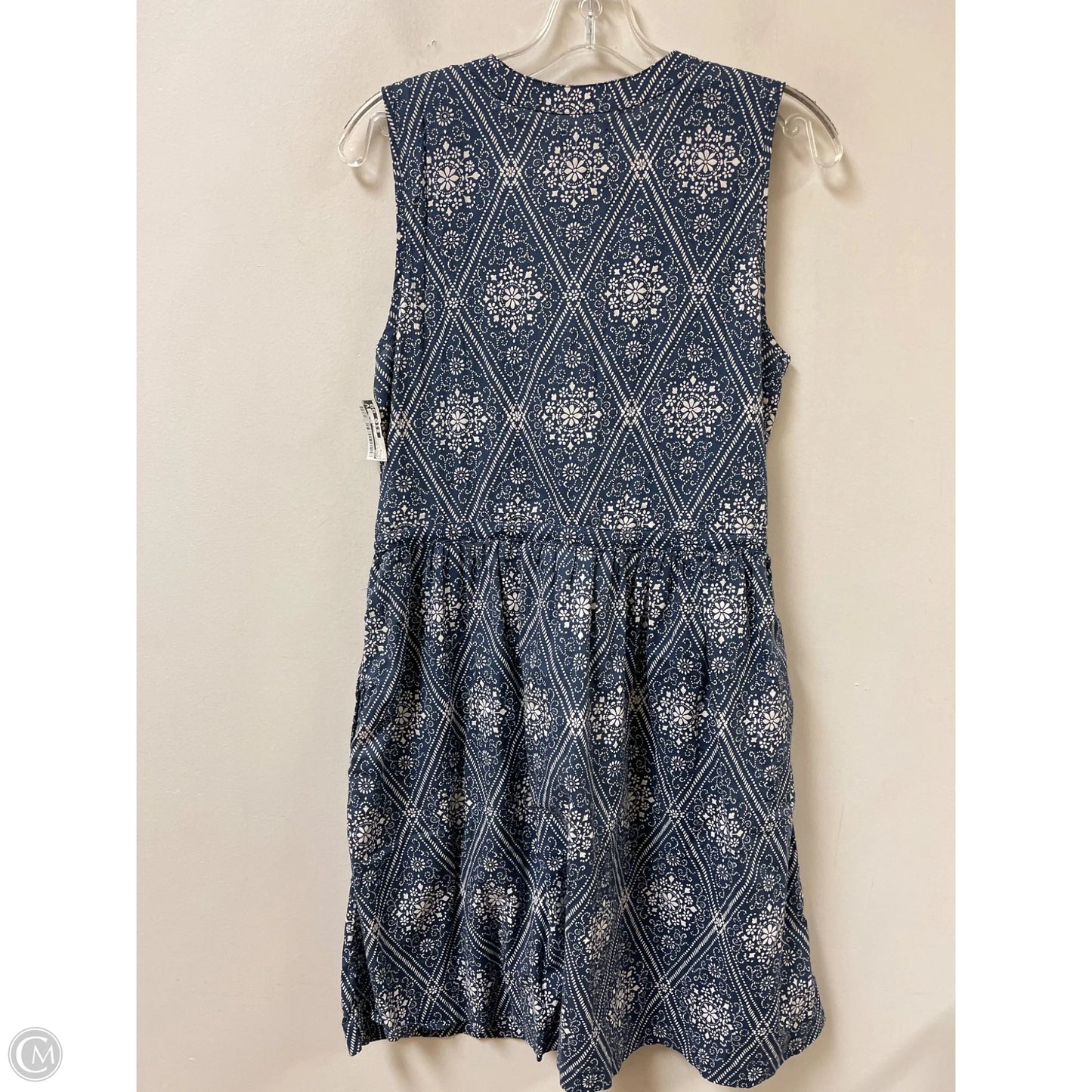 Dress Casual Short By Gap In Blue & White, Size: S