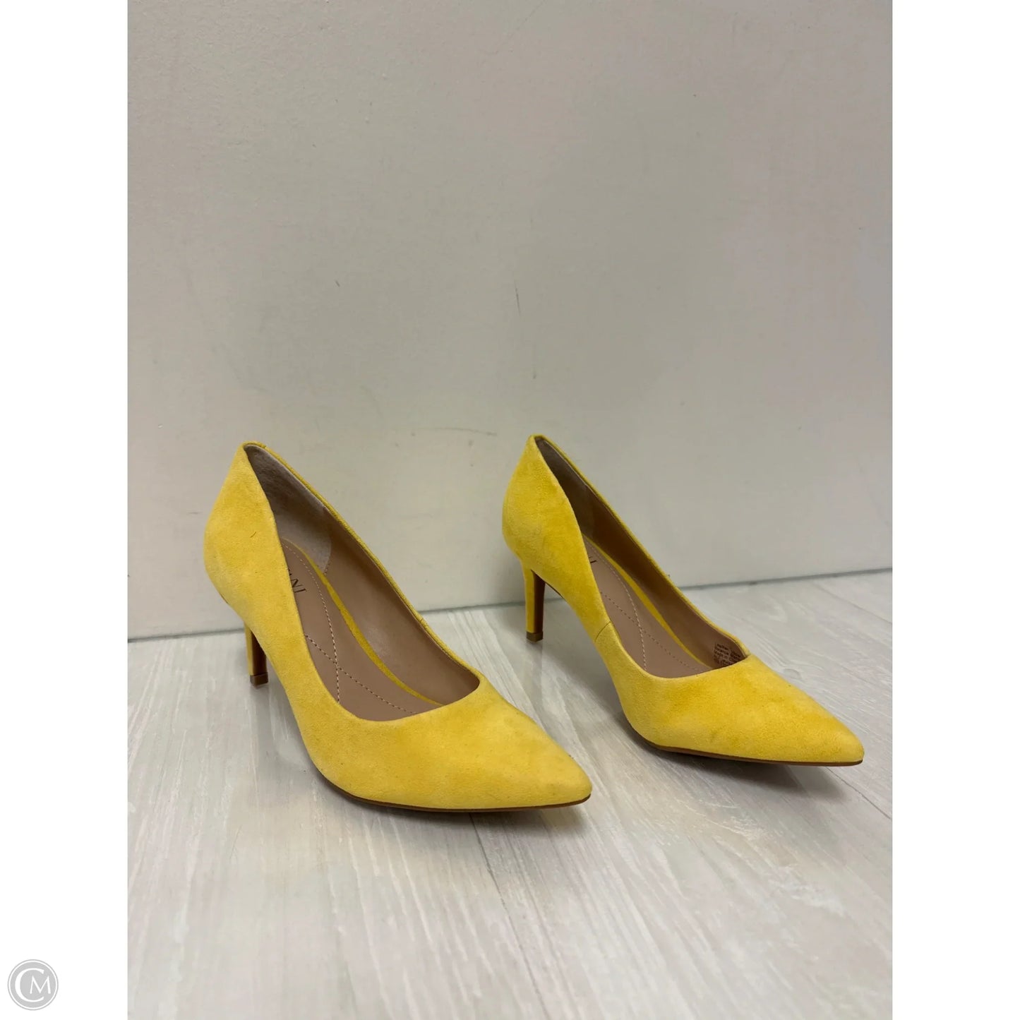 Shoes Heels Stiletto By Alfani In Yellow, Size: 6