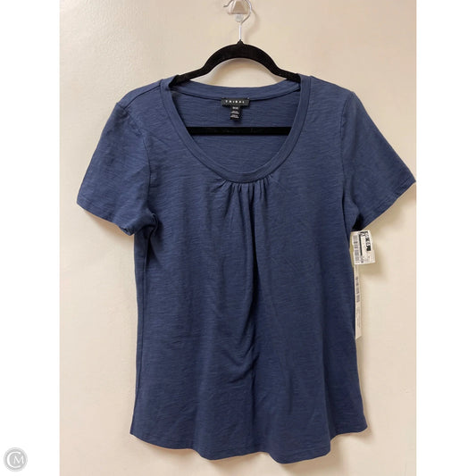 Top Short Sleeve By Tribal In Navy, Size: Xs