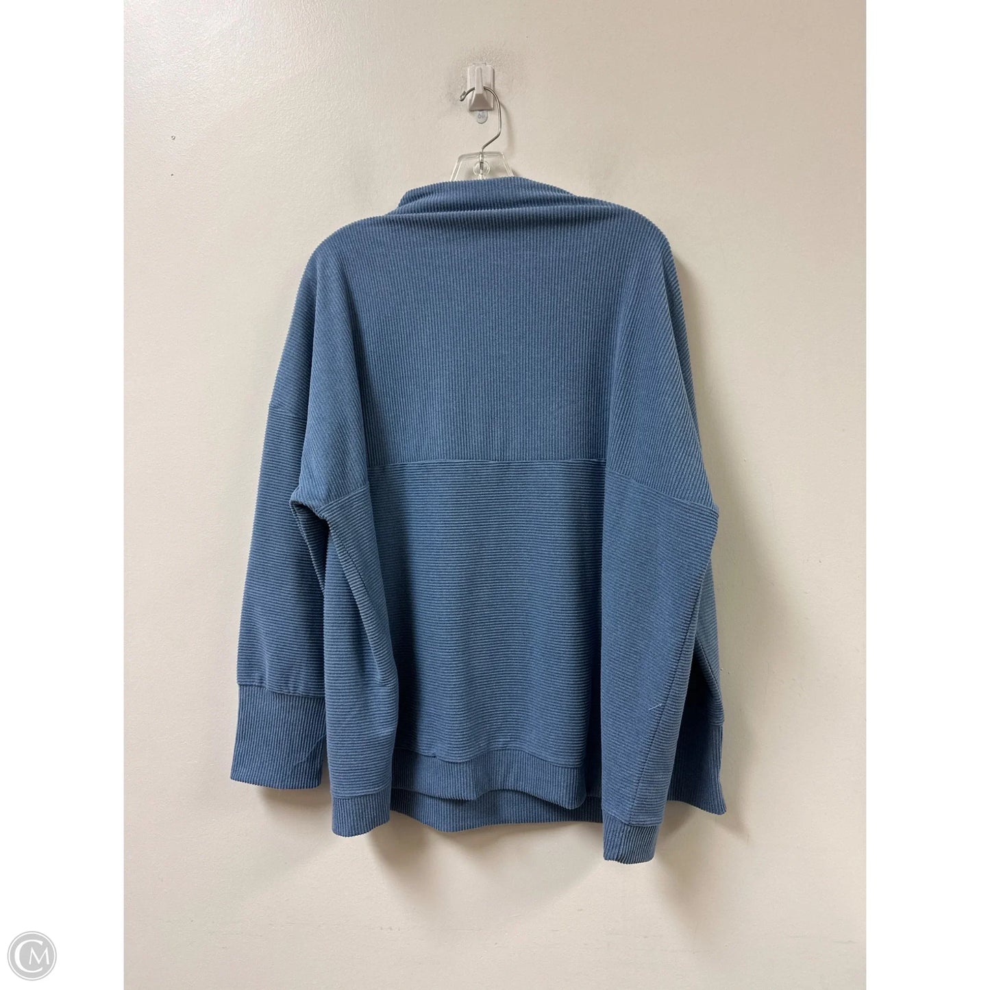 Top Long Sleeve By Tribal In Blue, Size: Xl