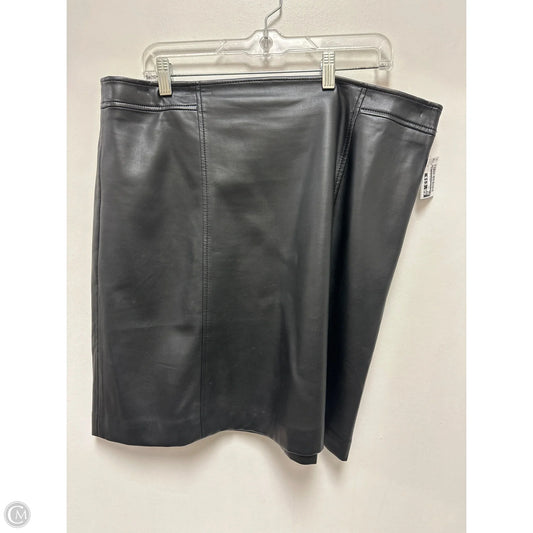 Skirt Mini & Short By Talbots In Black, Size: 16
