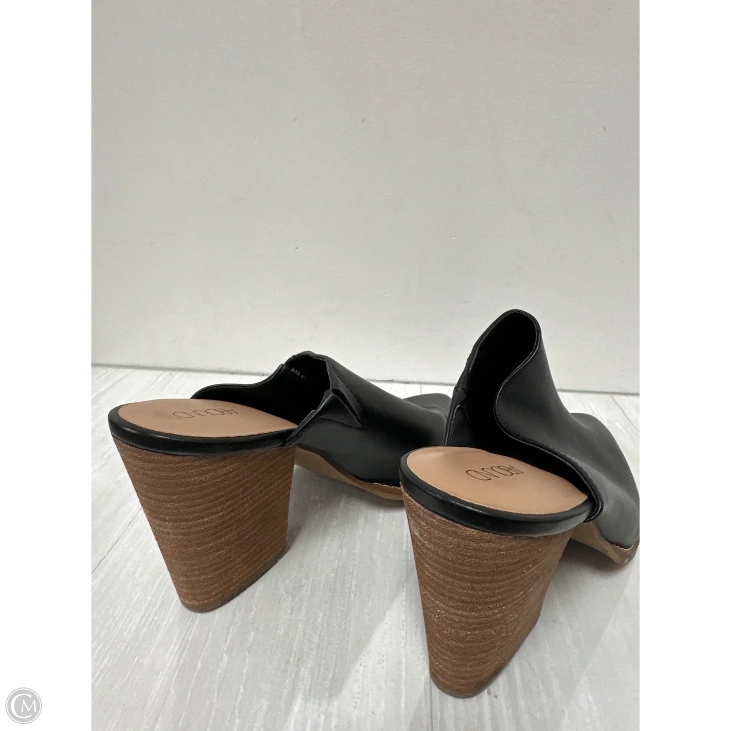 Boots Ankle Heels By Abound In Black, Size: 11