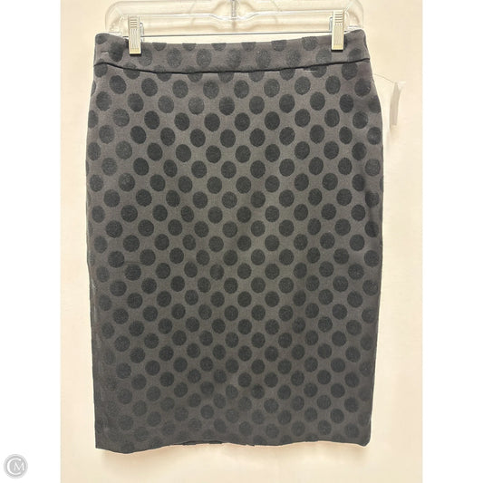 Skirt Midi By Ann Taylor In Black, Size: 6