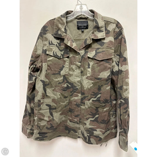 Jacket Utility By Sanctuary In Camouflage Print, Size: Xl