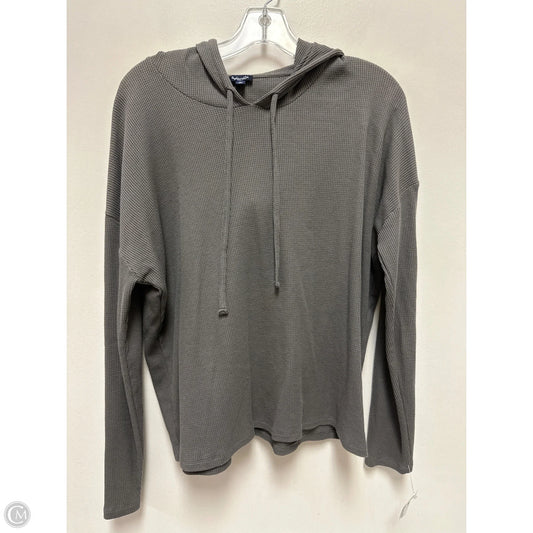 Top Long Sleeve By Splendid In Grey, Size: S