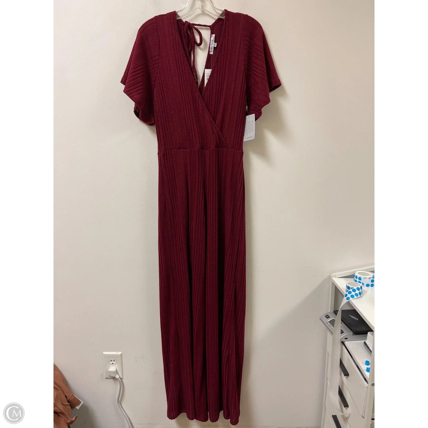 Jumpsuit By Clothes Mentor In Red, Size: Xl