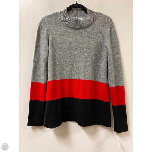 Sweater By Liz Claiborne In Black & Red, Size: S