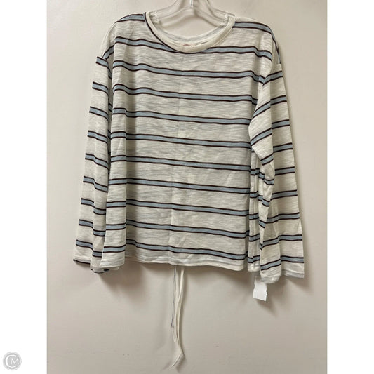 Top Long Sleeve By Clothes Mentor In Striped Pattern, Size: S