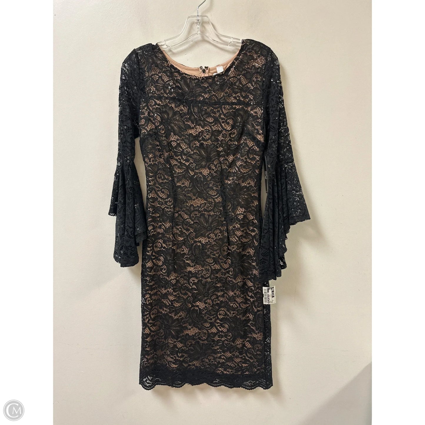Dress Party Midi By New York And Co In Black, Size: Xs