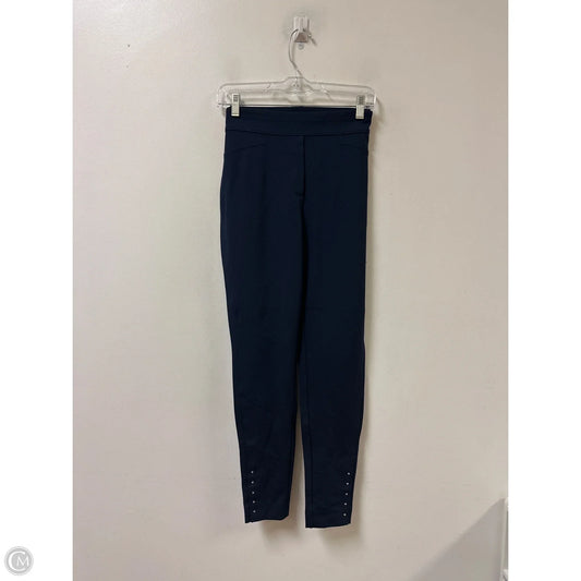 Pants Leggings By Chicos In Navy, Size: 8