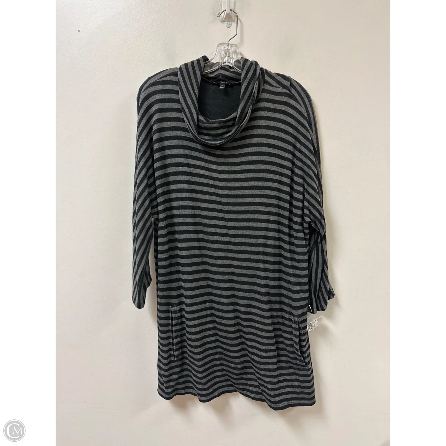 Sweater By Talbots In Striped Pattern, Size: 2x