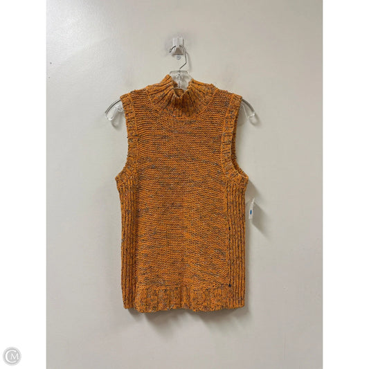 Sweater Short Sleeve By Anthropologie In Yellow, Size: M