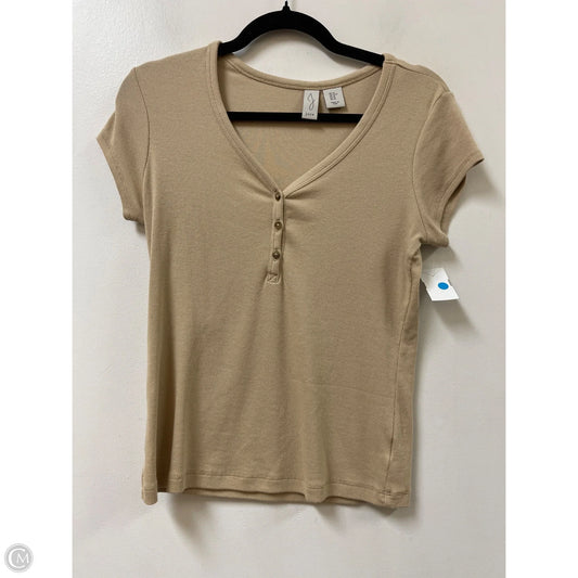 Top Short Sleeve By Joie In Cream, Size: M