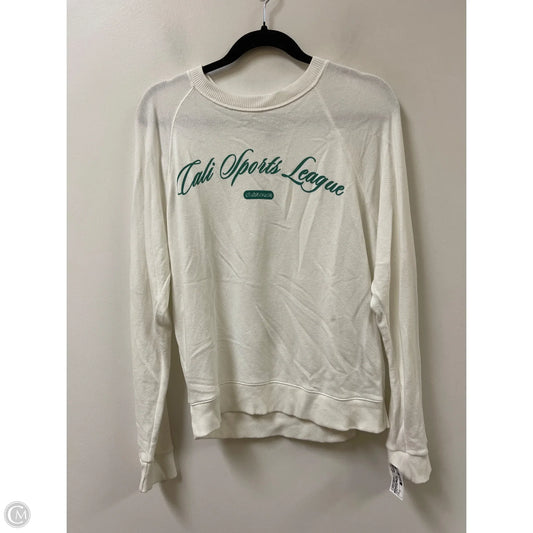 Sweatshirt Crewneck By Universal Thread In White, Size: Xs