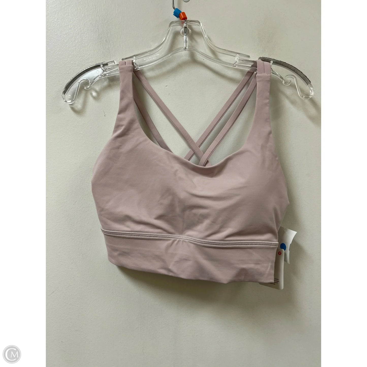 Athletic Bra By Lululemon In Pink, Size: 10