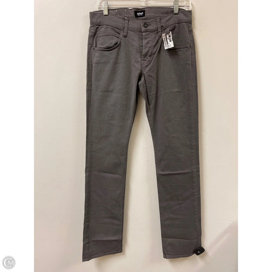 Jeans Straight By Hudson In Grey Denim, Size: 8
