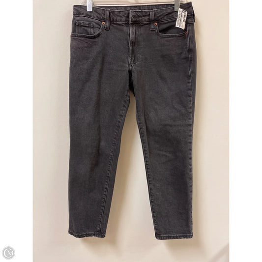 Jeans Straight By Old Navy In Grey Denim, Size: 4p