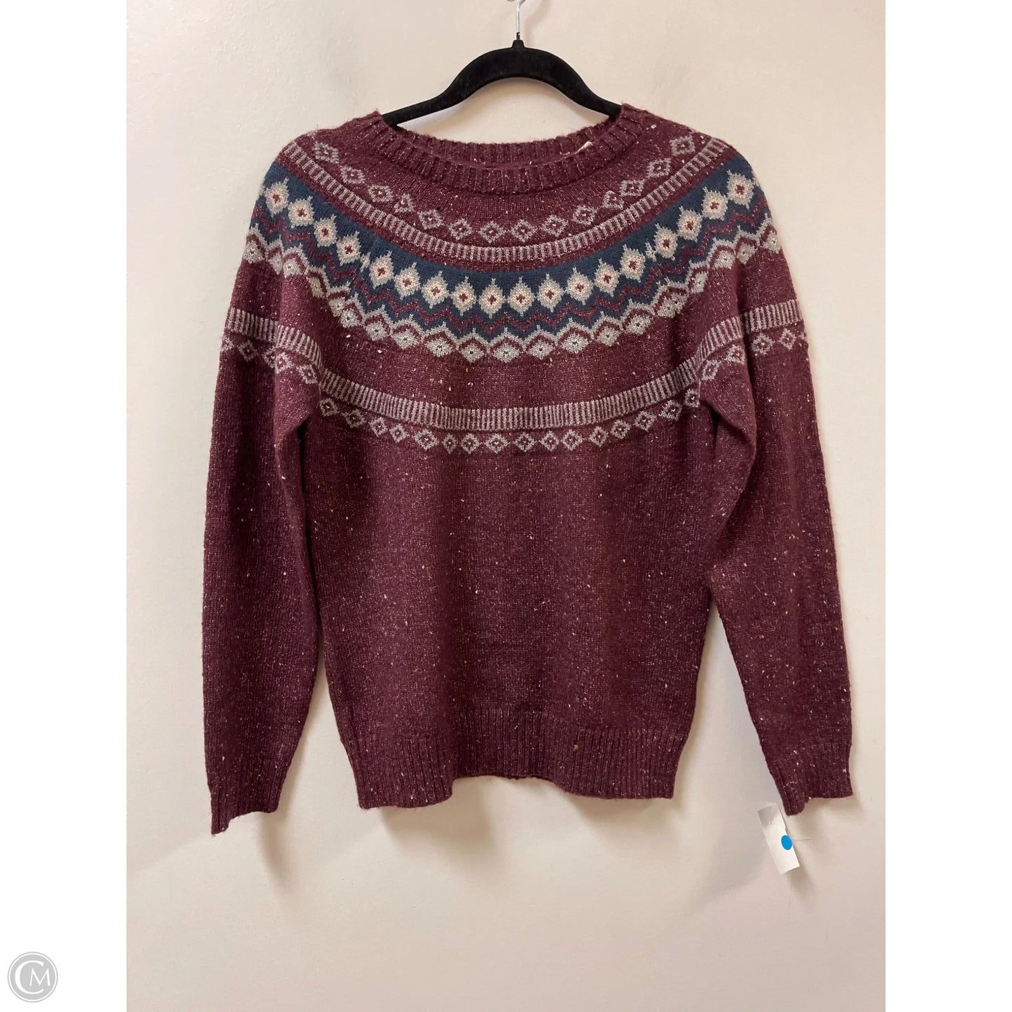 Sweater By Weatherproof In Red, Size: S