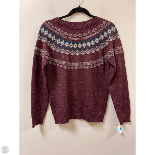 Sweater By Weatherproof In Red, Size: S