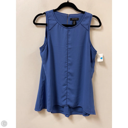 Top Sleeveless By White House Black Market In Blue, Size: M