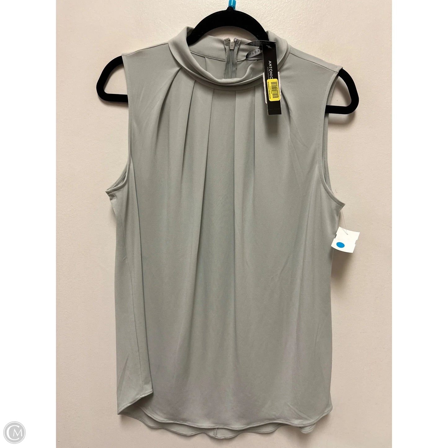 Top Sleeveless By Antonio Melani In Grey, Size: M