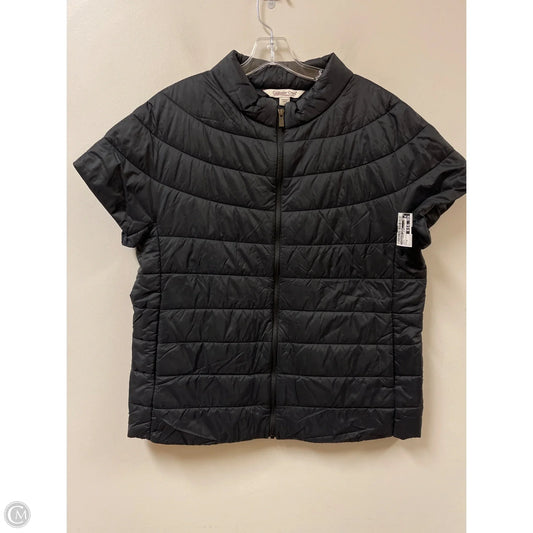 Vest Puffer & Quilted By Coldwater Creek In Black, Size: M