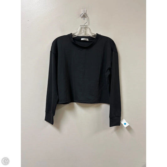Top Long Sleeve By Clothes Mentor In Black, Size: S