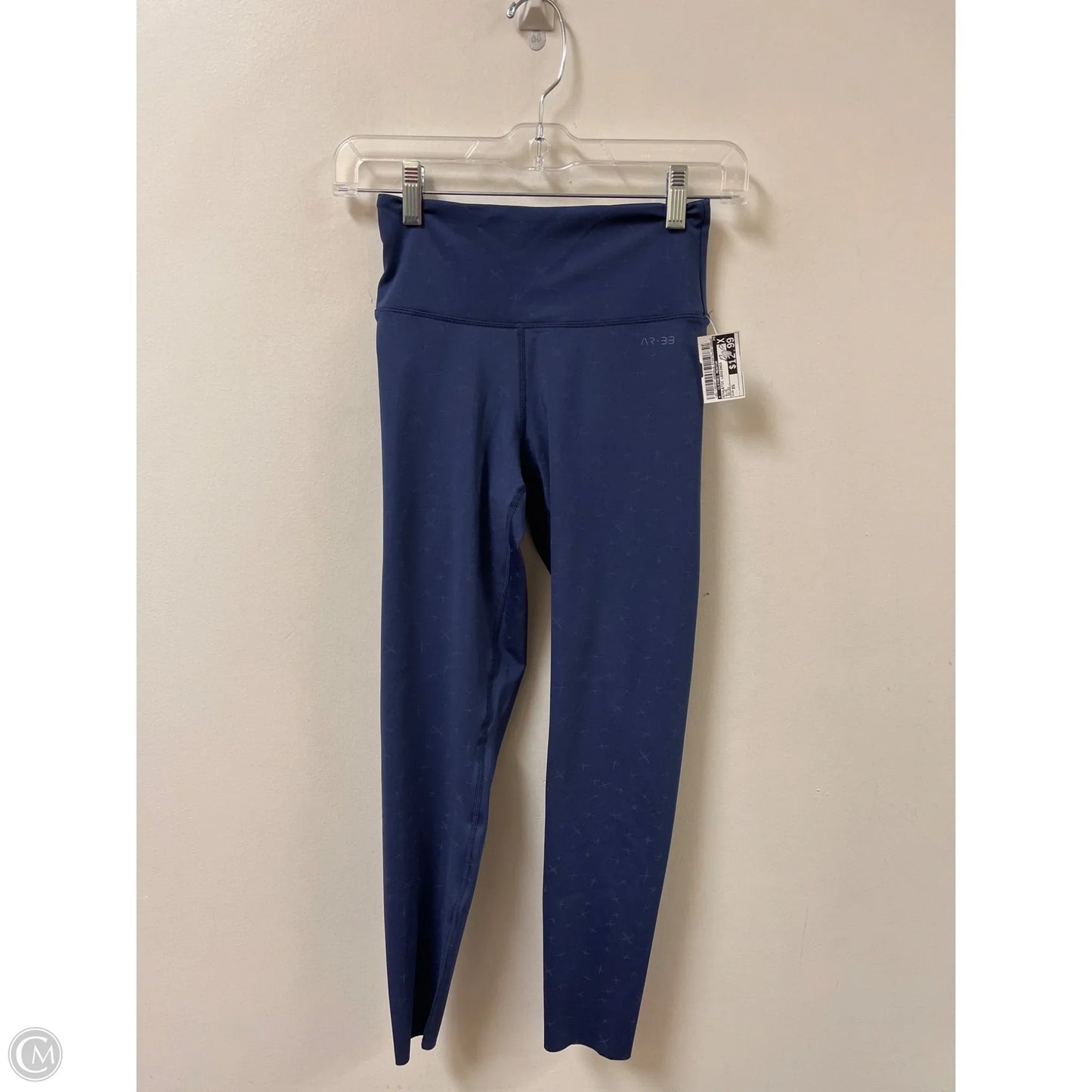 Athletic Leggings By Clothes Mentor In Blue, Size: Xs