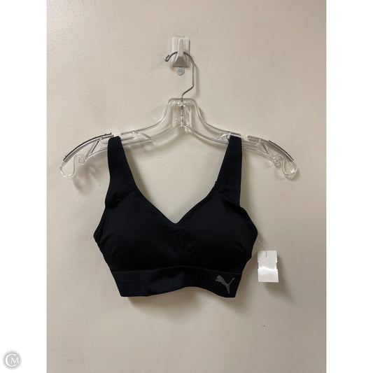 Athletic Bra By Puma In Black, Size: S