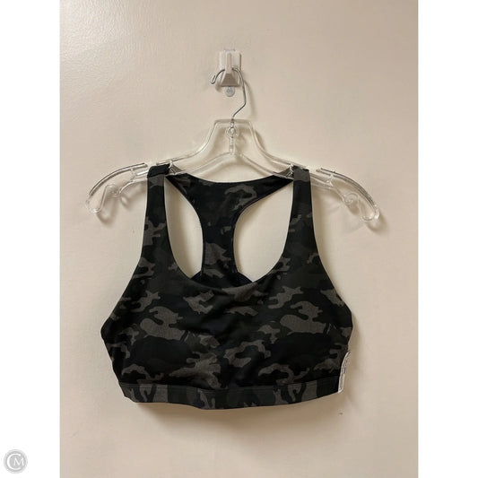 Athletic Bra By Fabletics In Camouflage Print, Size: S