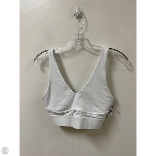 Athletic Bra By Fabletics In White, Size: S