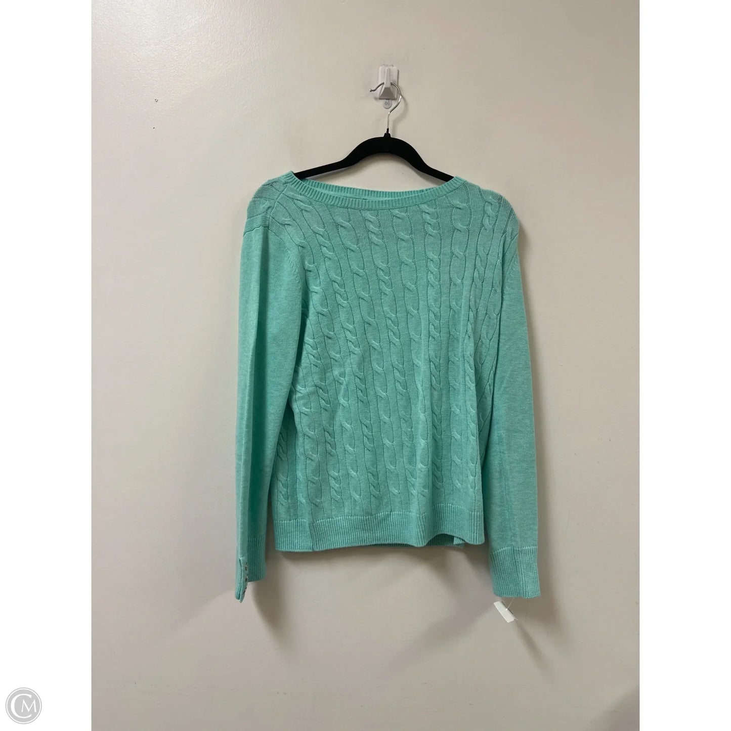 Sweater By Talbots In Blue, Size: L