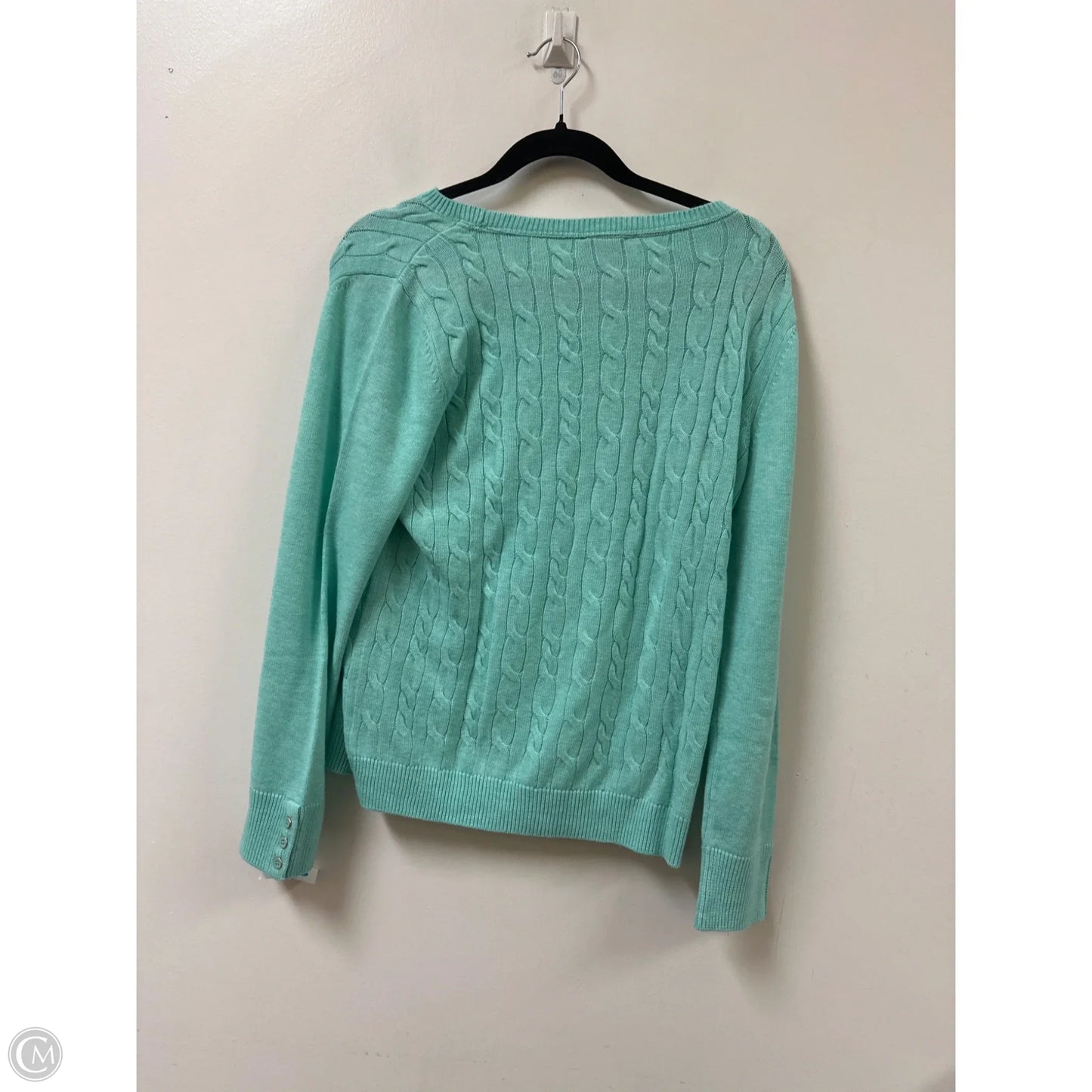 Sweater By Talbots In Blue, Size: L