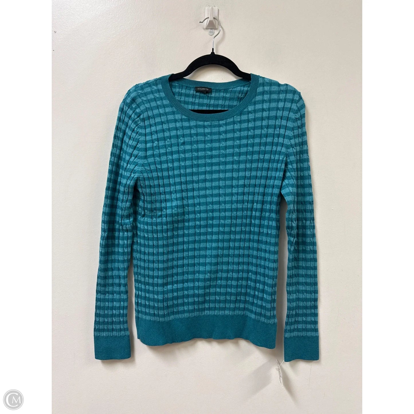Sweater By Talbots In Blue, Size: L