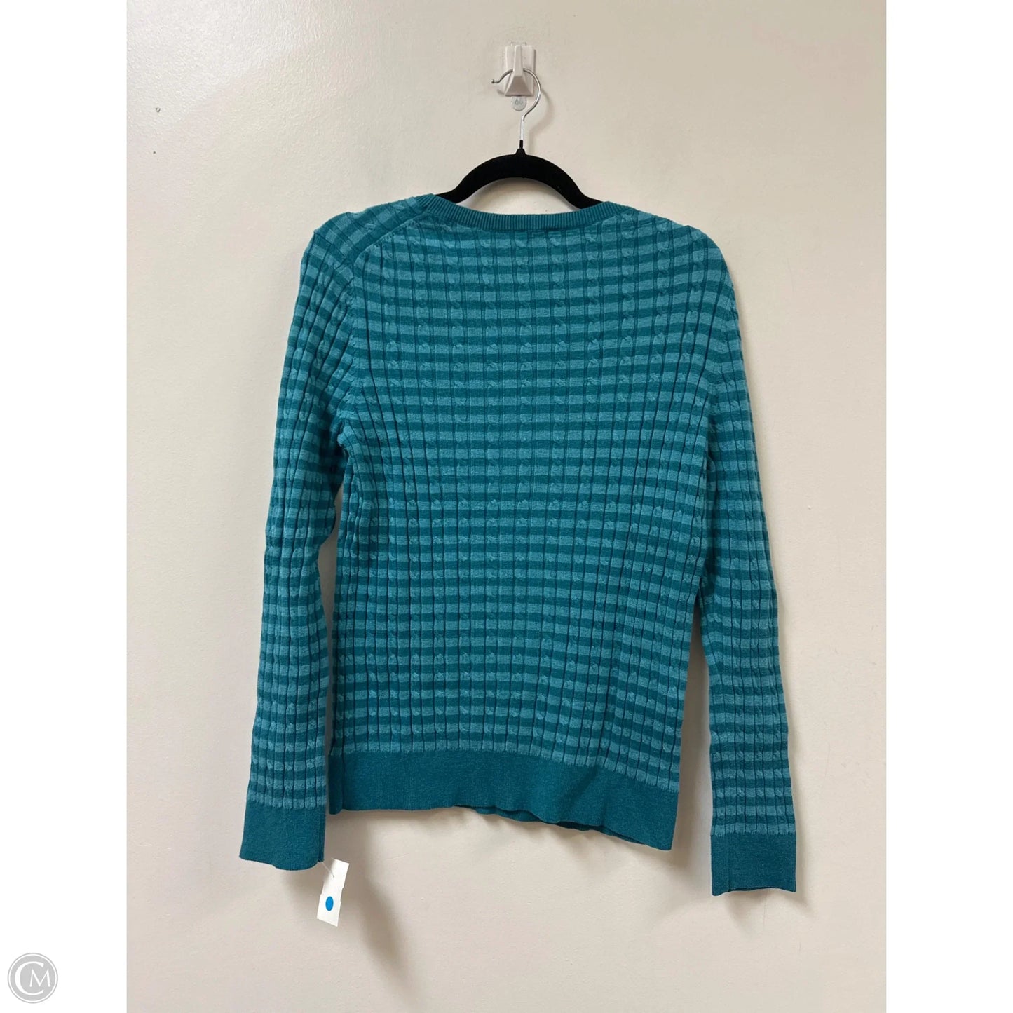 Sweater By Talbots In Blue, Size: L