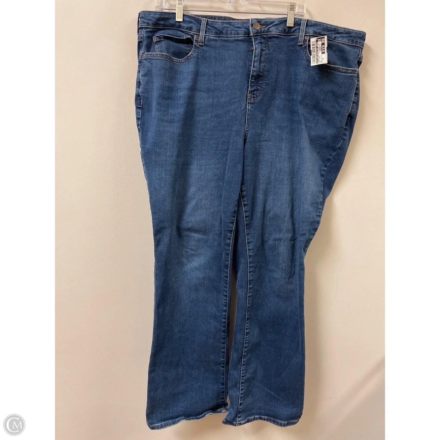 Jeans Boot Cut By Not Your Daughters Jeans In Blue Denim, Size: 20