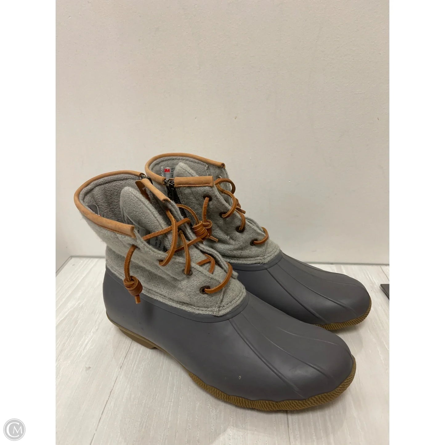 Boots Rain By Sperry In Grey, Size: 10