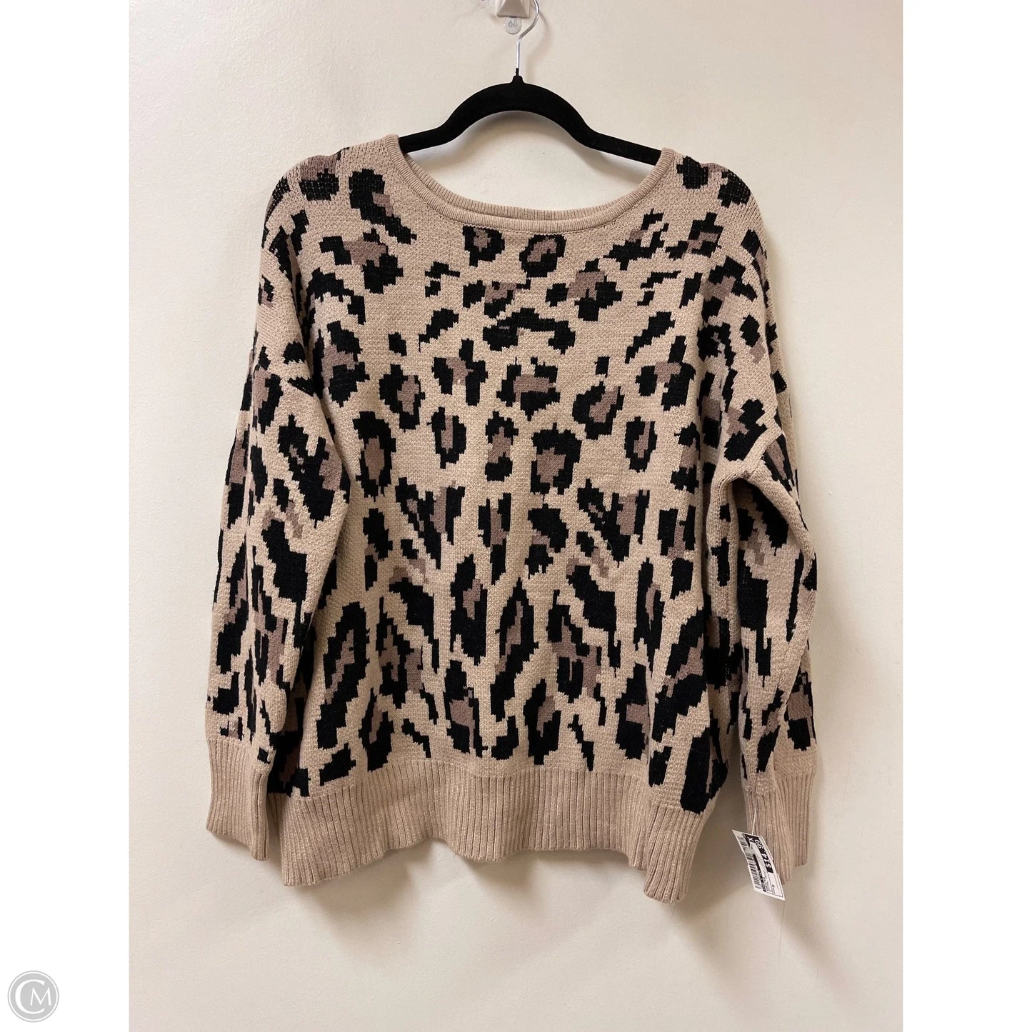 Sweater By She + Sky In Animal Print, Size: M