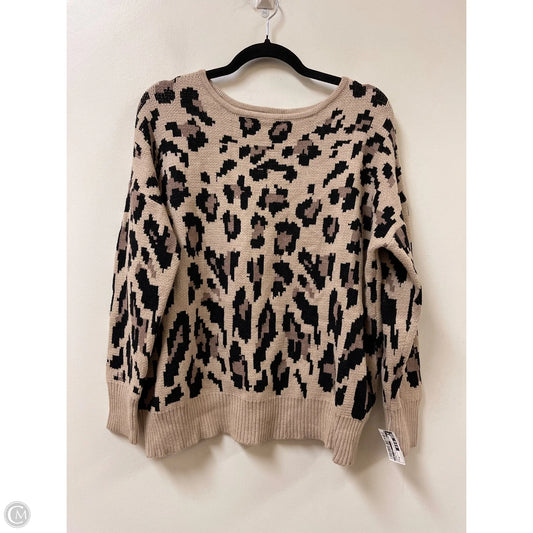 Sweater By She + Sky In Animal Print, Size: M