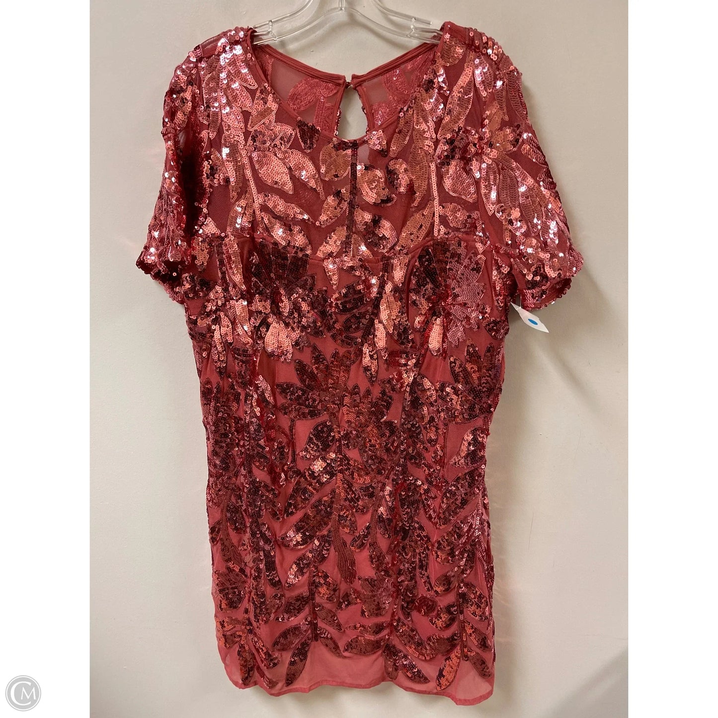 Dress Party Short By Maeve In Pink, Size: L