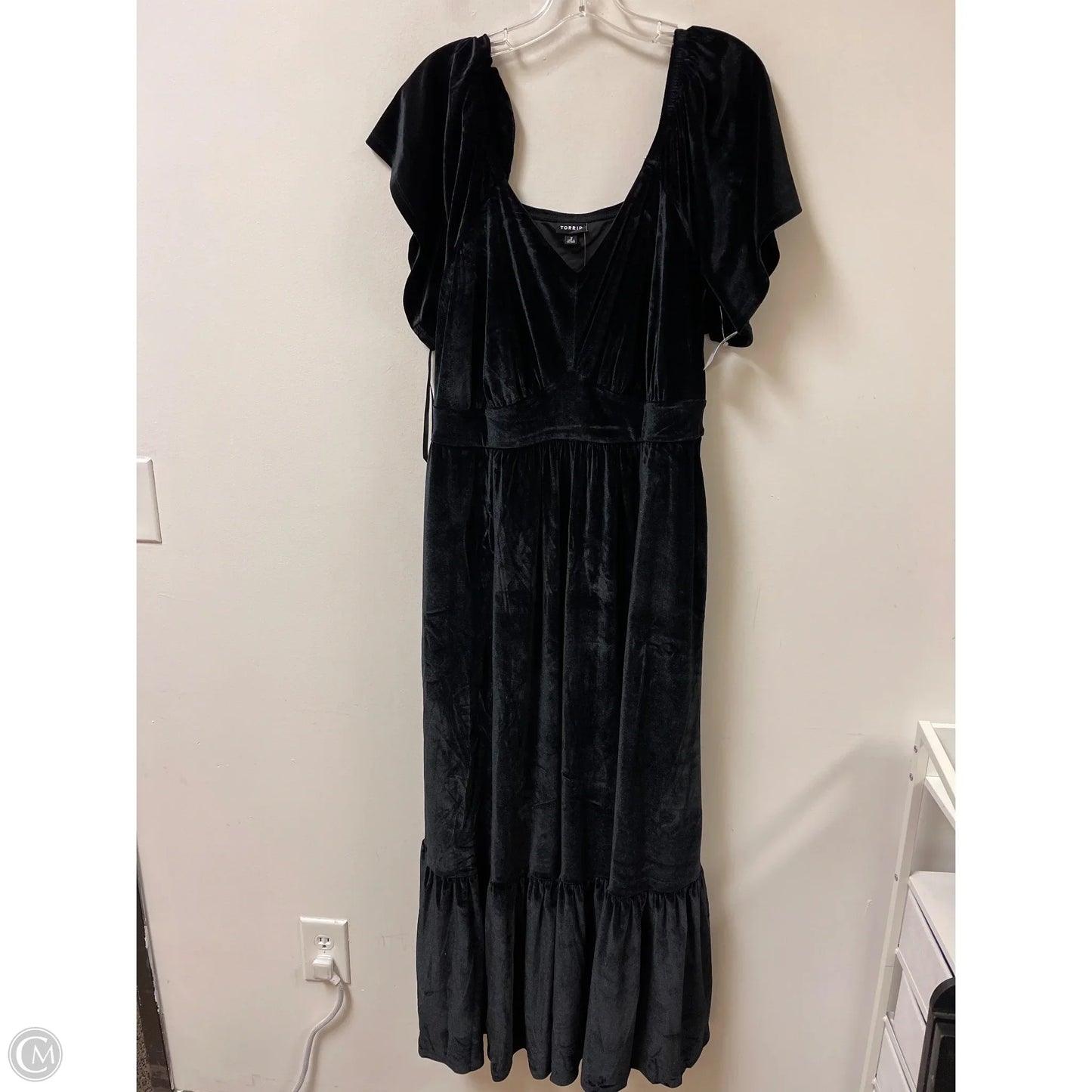 Dress Casual Maxi By Torrid In Black, Size: 2x