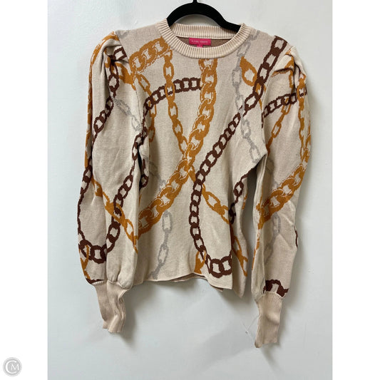 Sweater By Flying Tomato In Cream, Size: S