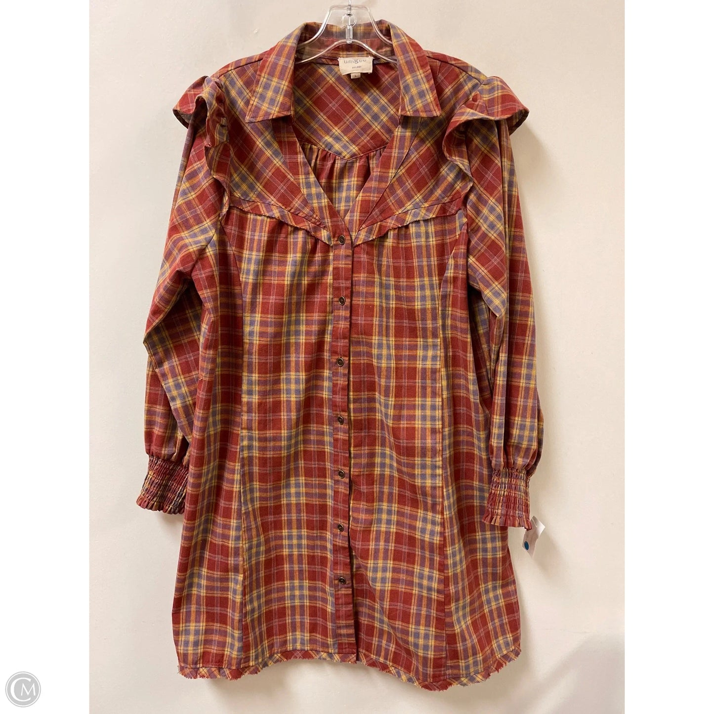 Dress Casual Short By Umgee In Red, Size: L