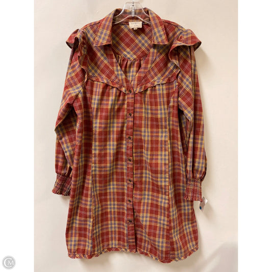 Dress Casual Short By Umgee In Red, Size: L