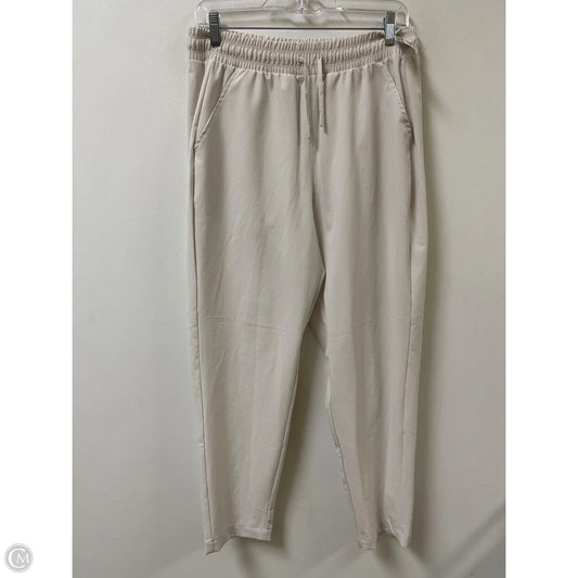 Athletic Pants By All In Motion In Cream, Size: M