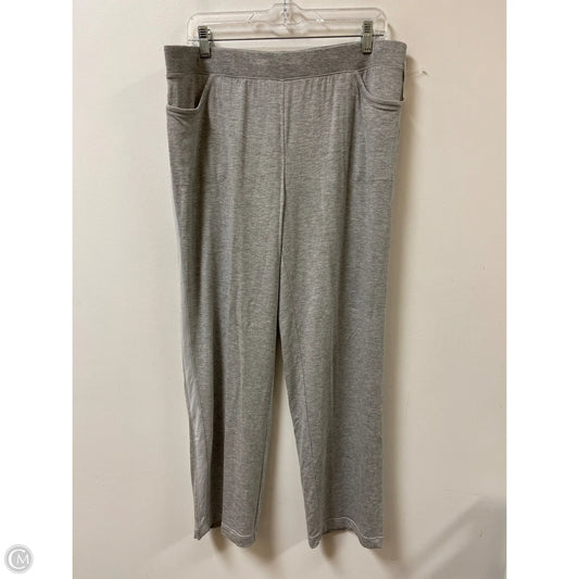 Pants Lounge By Chicos In Grey, Size: 12