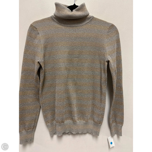 Sweater By J. Crew In Gold & Silver, Size: Xs