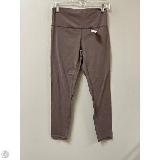 Athletic Leggings By Lululemon In Brown, Size: M